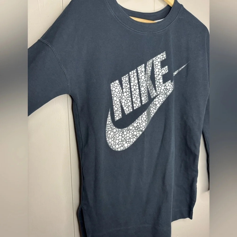 Nike Black Long Sleeve Top (Small)